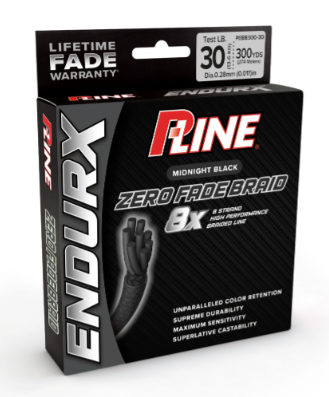 P-Line EndurX No Fade Braid 300 Yard Midnight Black, PEBG-300-40 :  : Sporting Goods
