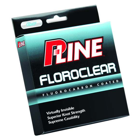 P-Line FloroClear Fluorocarbon Coated Fishing Line – Coyote Bait & Tackle
