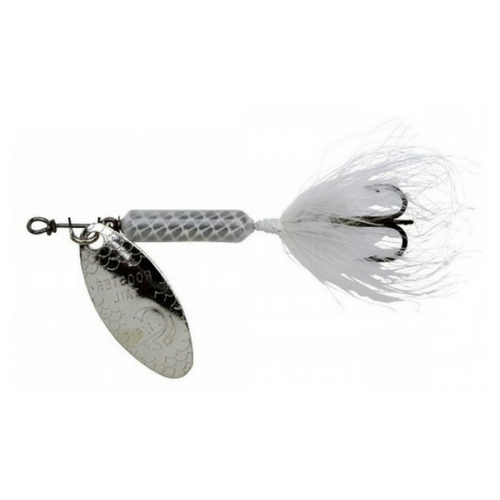 Worden's Rooster Tail, 1/6 oz, Hammered Silver Black